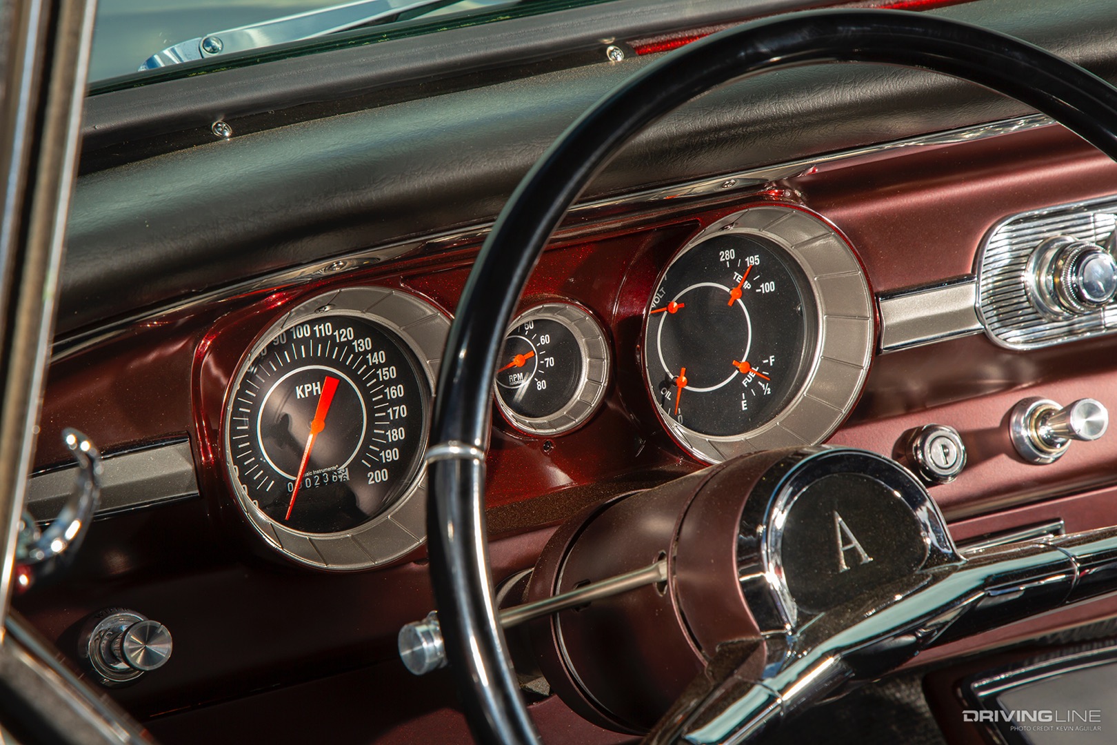 Dash of Richard and Penny Hammer's '65 Acadian Canso Sport Deluxe