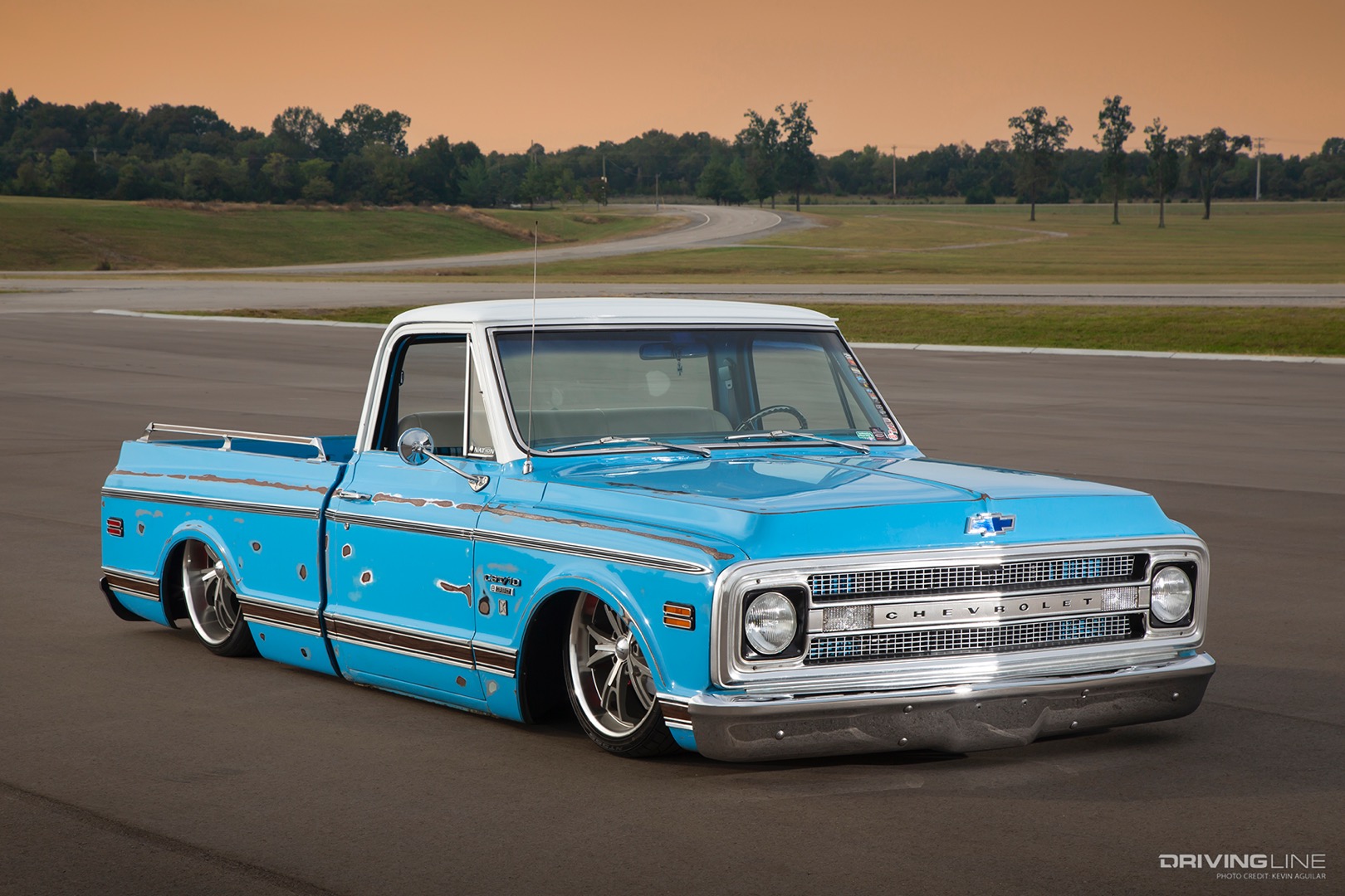 Front of Eric Gray's 1969 Chevrolet CST10