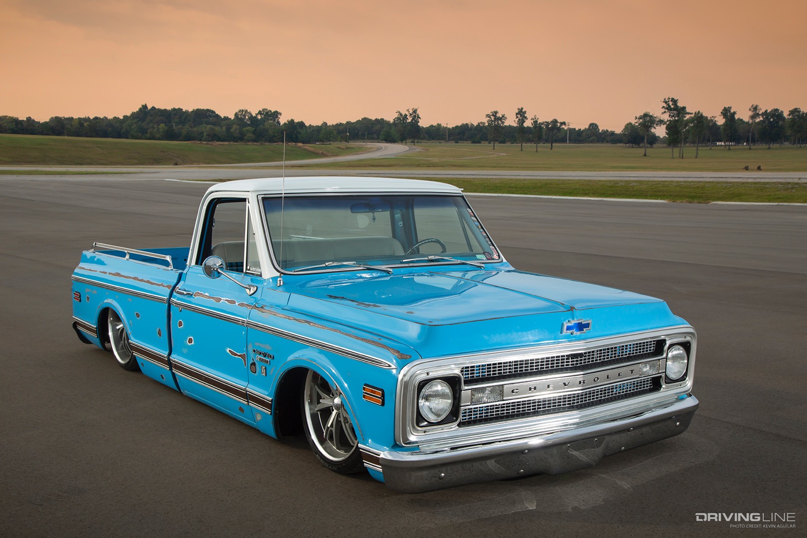 Front of Eric Gray's 1969 Chevrolet CST10