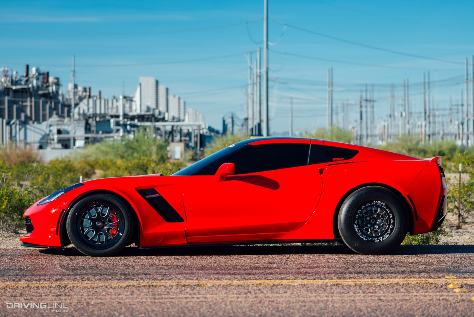 Chevrolet Corvette Stingray on Nitto NT555RII tires