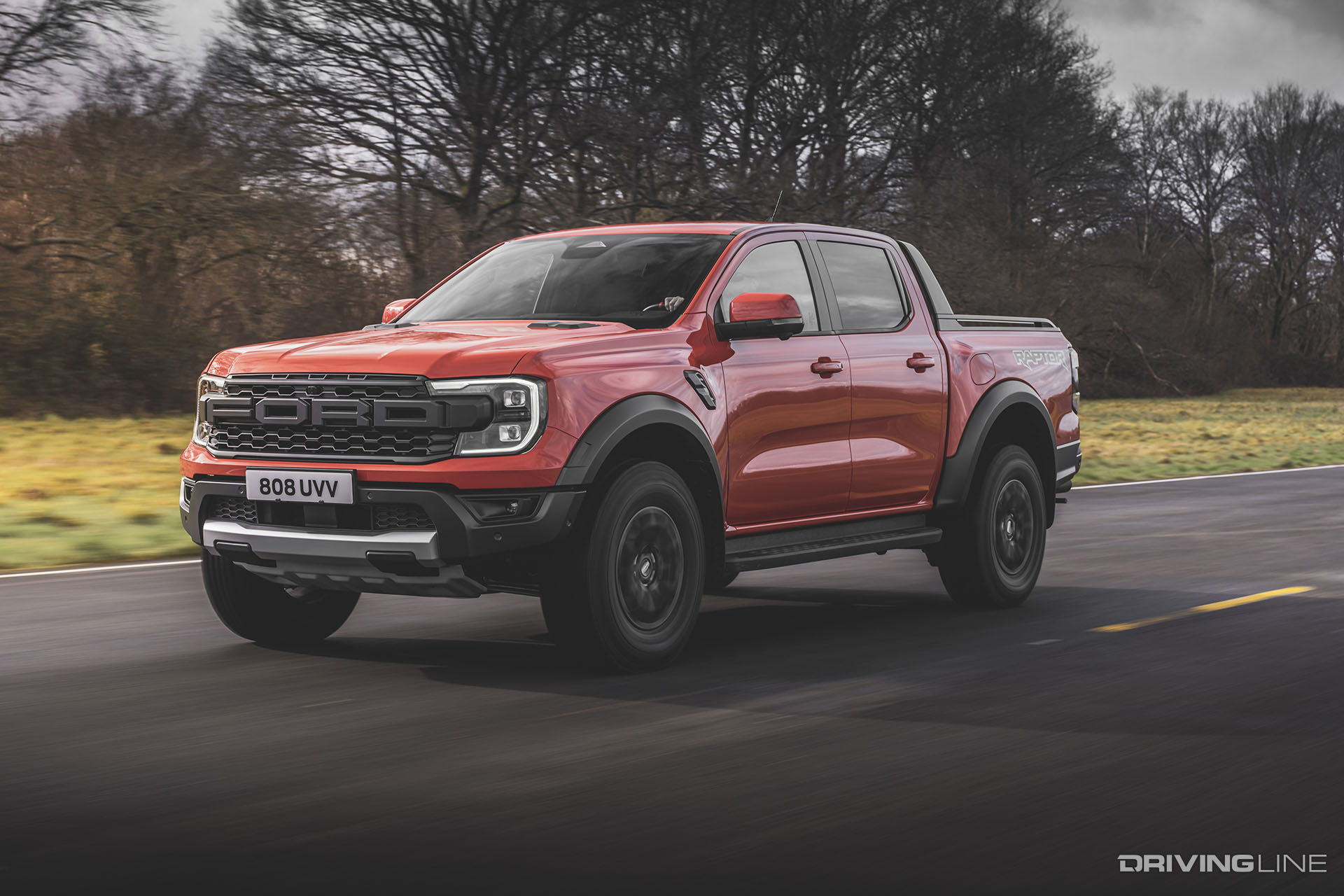 2023 Ford Ranger Raptor on Road