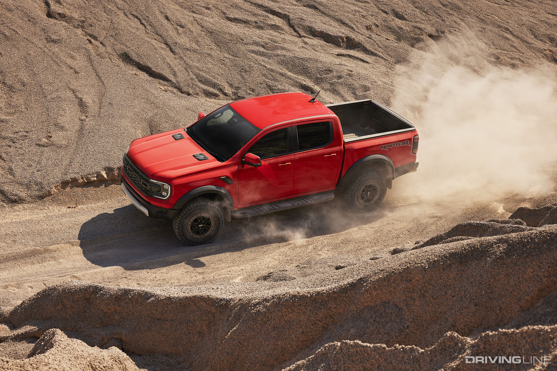 2023 Ford Ranger Raptor On Trail