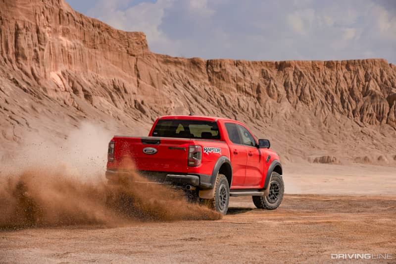 2023 Ford Ranger Raptor in Desert