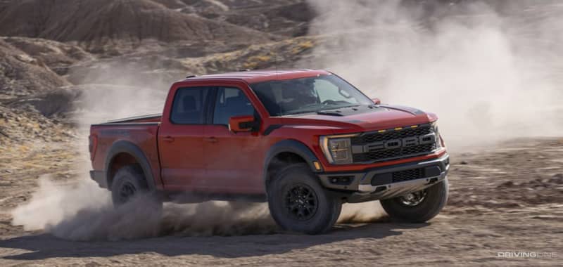 2022 Ford F150 Raptor Red