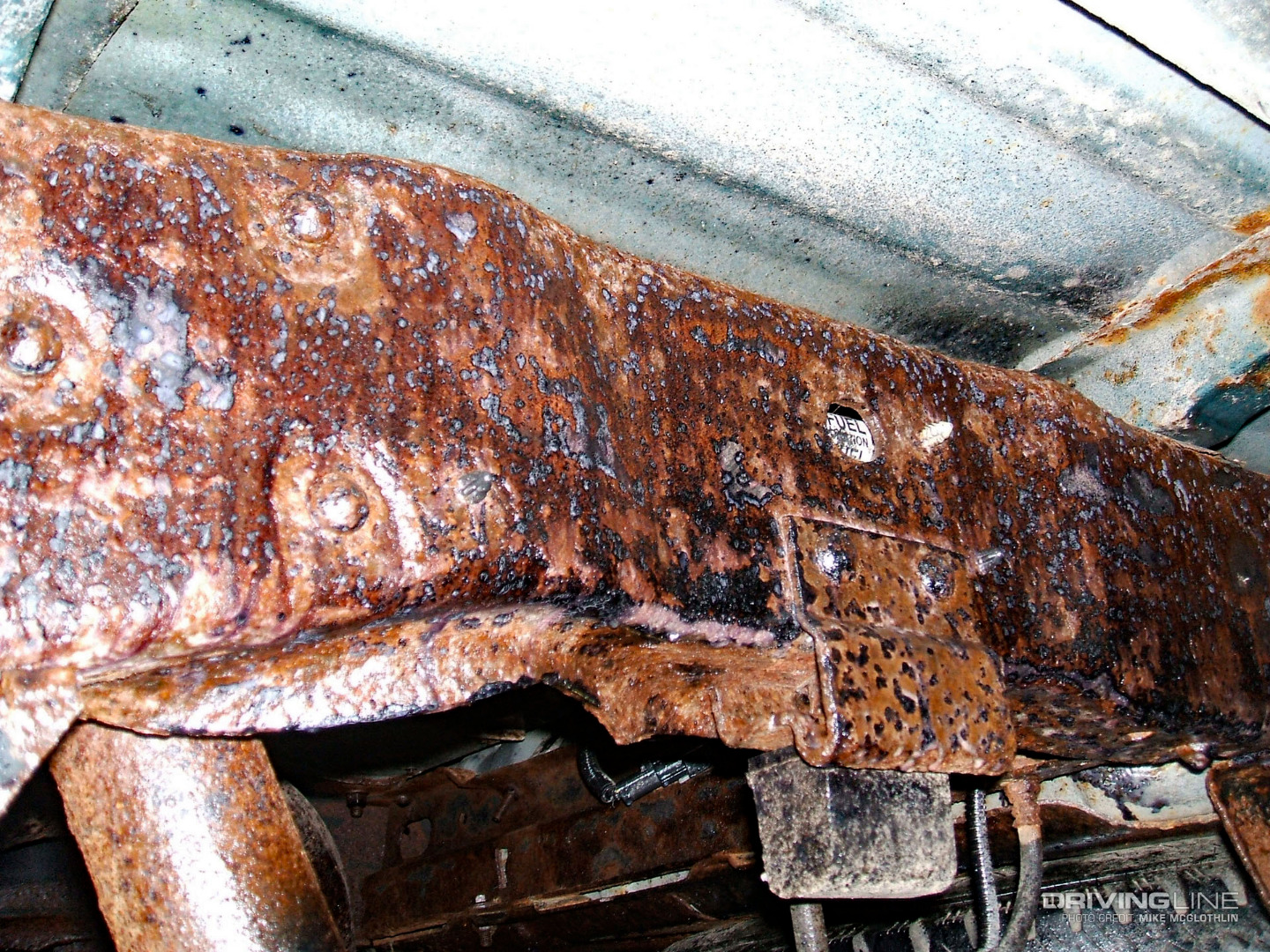 Rusted Truck Frame