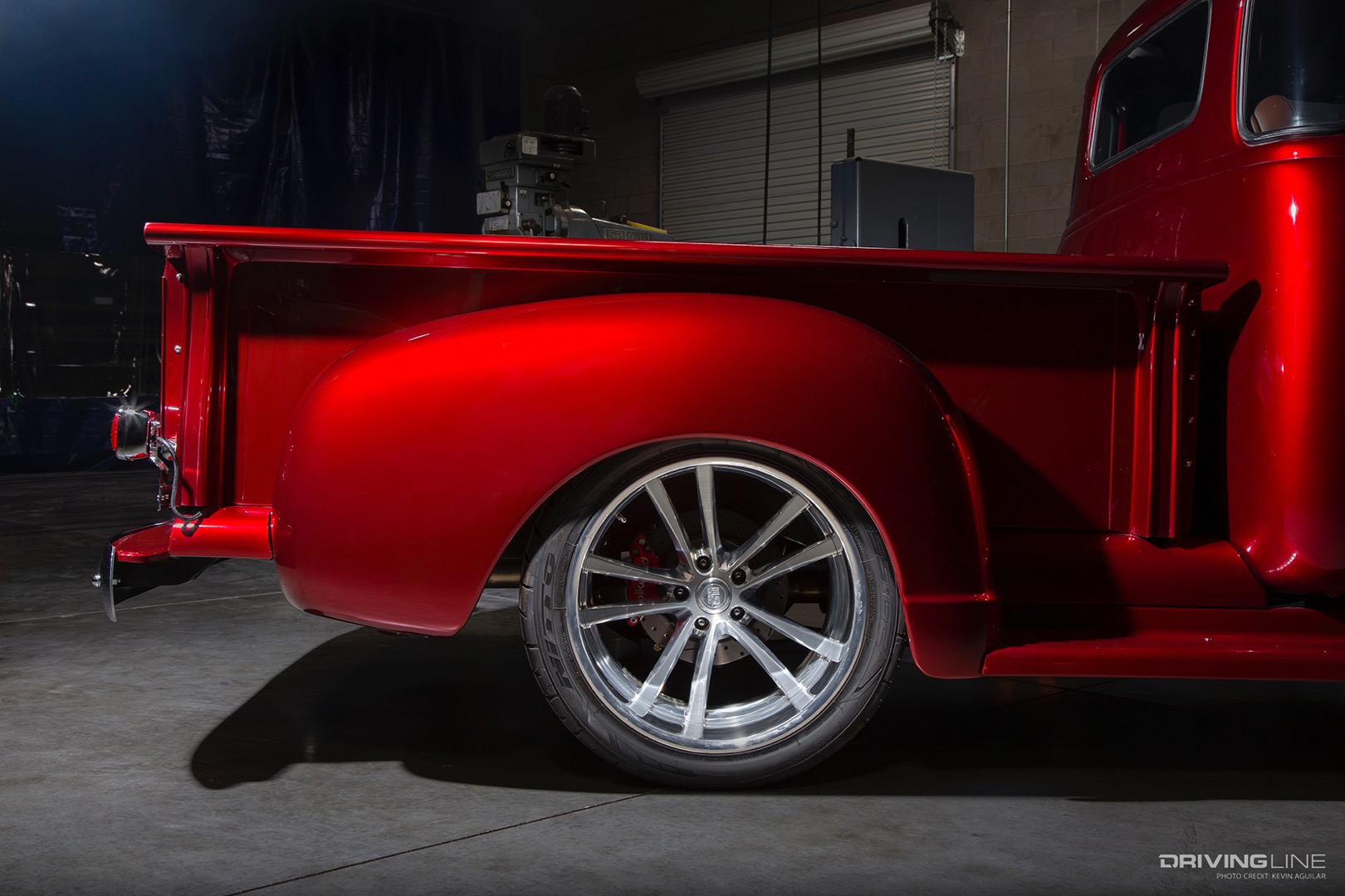 Nitto NT555 G2 Tires of Mike Shannon's 1950 GMC Built by Fat Fender Garage