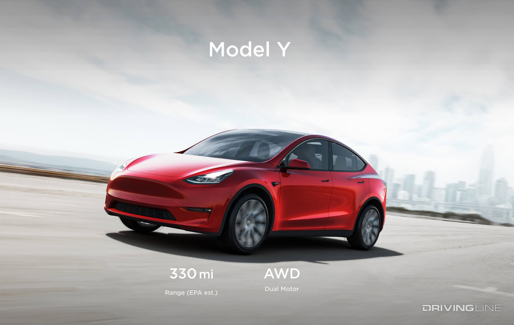 BEV Range Tesla Model Y