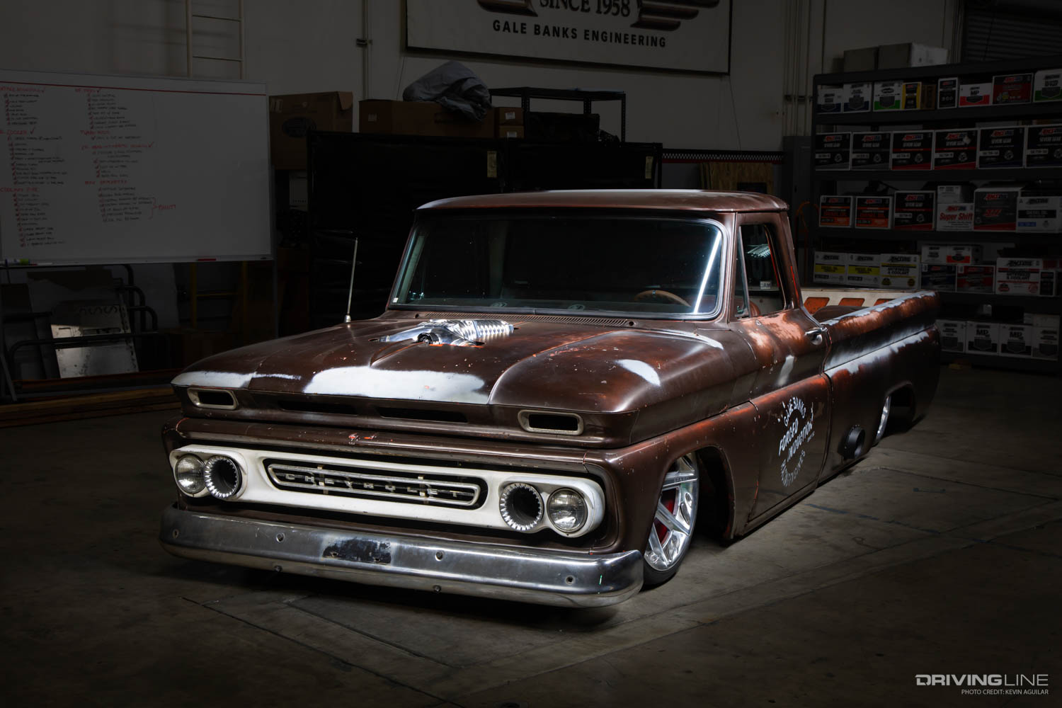 front driver side of Banks' LokJaw custom 1966 C20