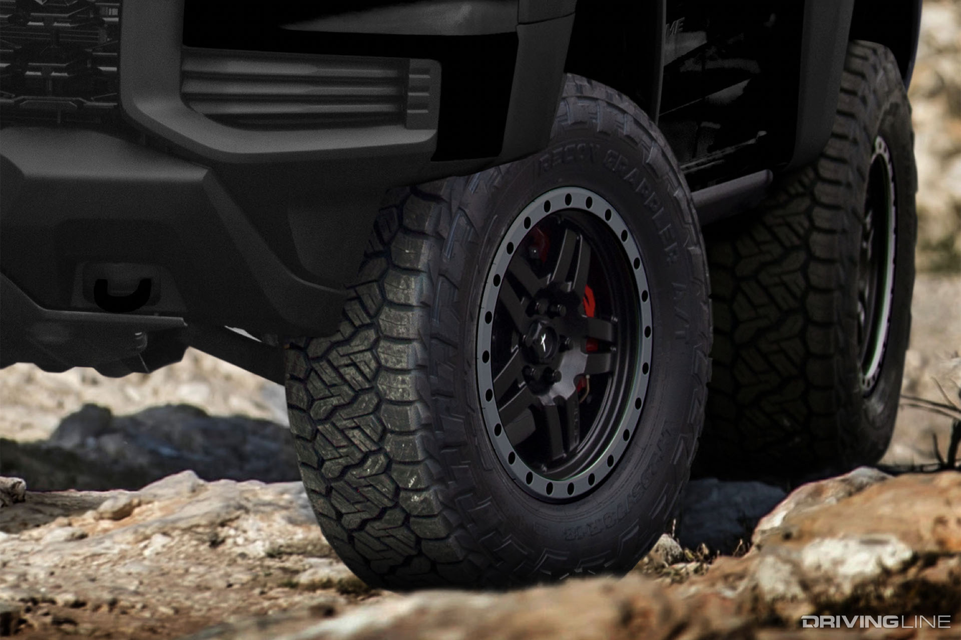 SVE Xtreme Off Road on Nitto Recon Grappler all-terrain tire
