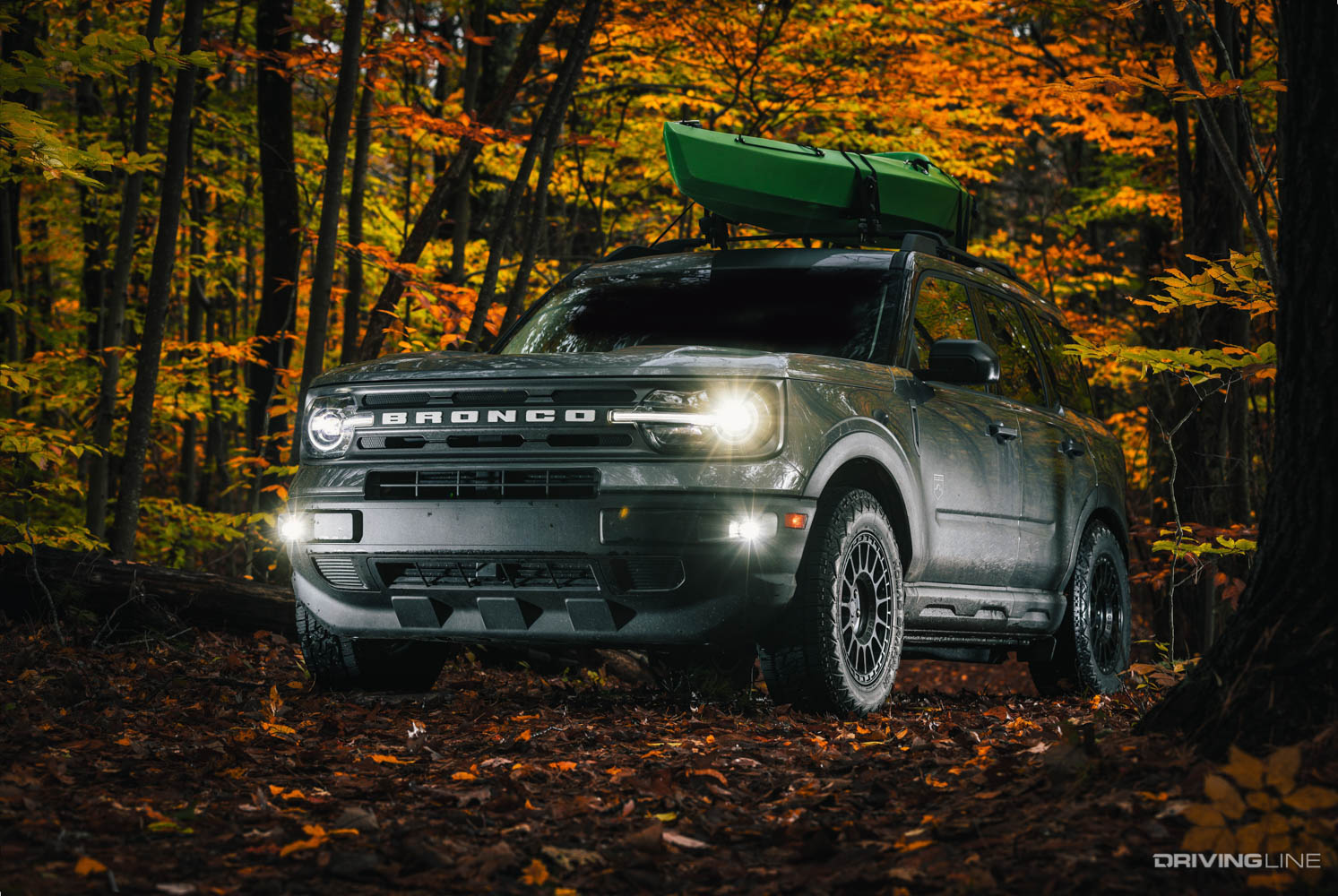 Bronco Sport with Nitto Nomad Grappler all-terrain crossover tire