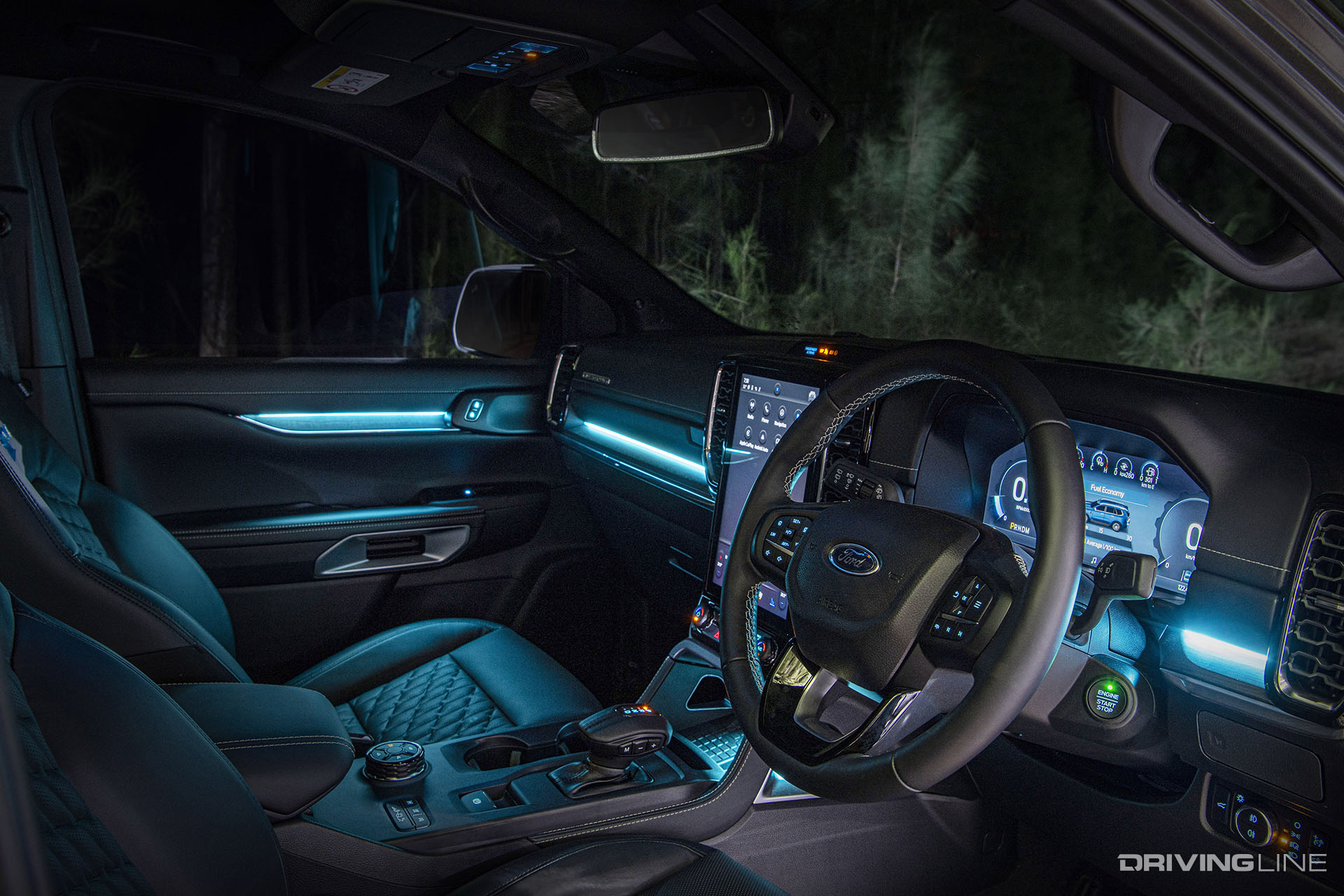 Ford Everest Interior Lighting