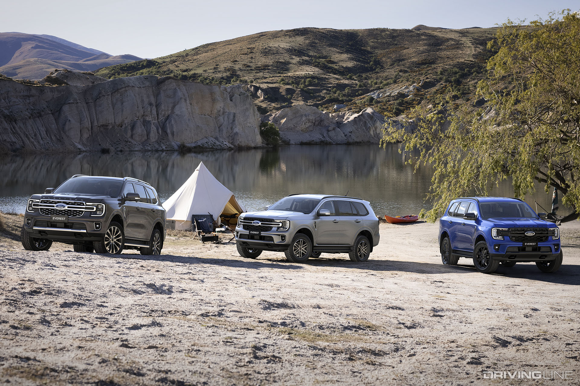 Next Gen Ford Everest Lineup