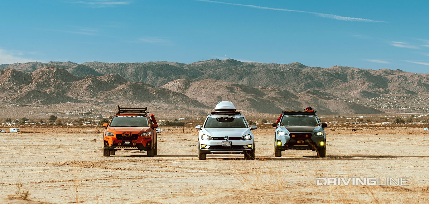 cuv''s offroading in southern california