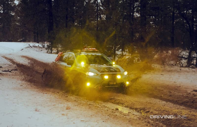 nitto nomad grapplers snow wheeling at big bear