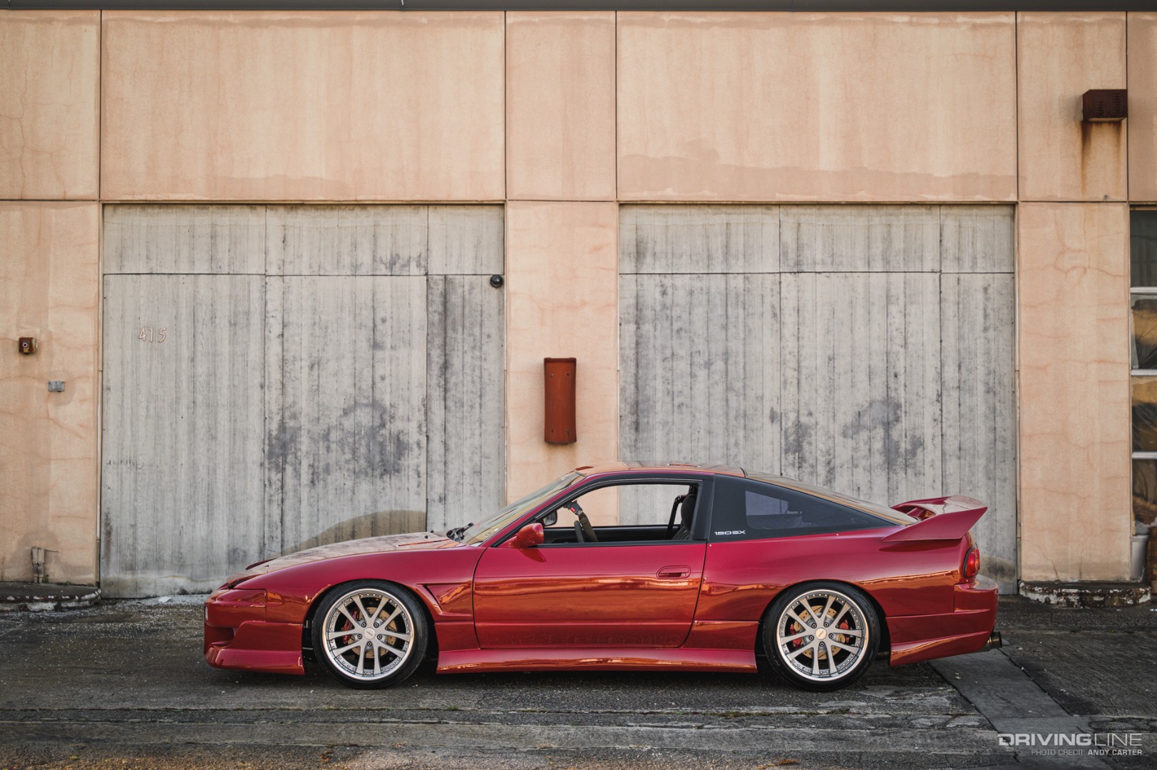 Nissan 240SX with V8 swap on Nitto NT555 G2 tires