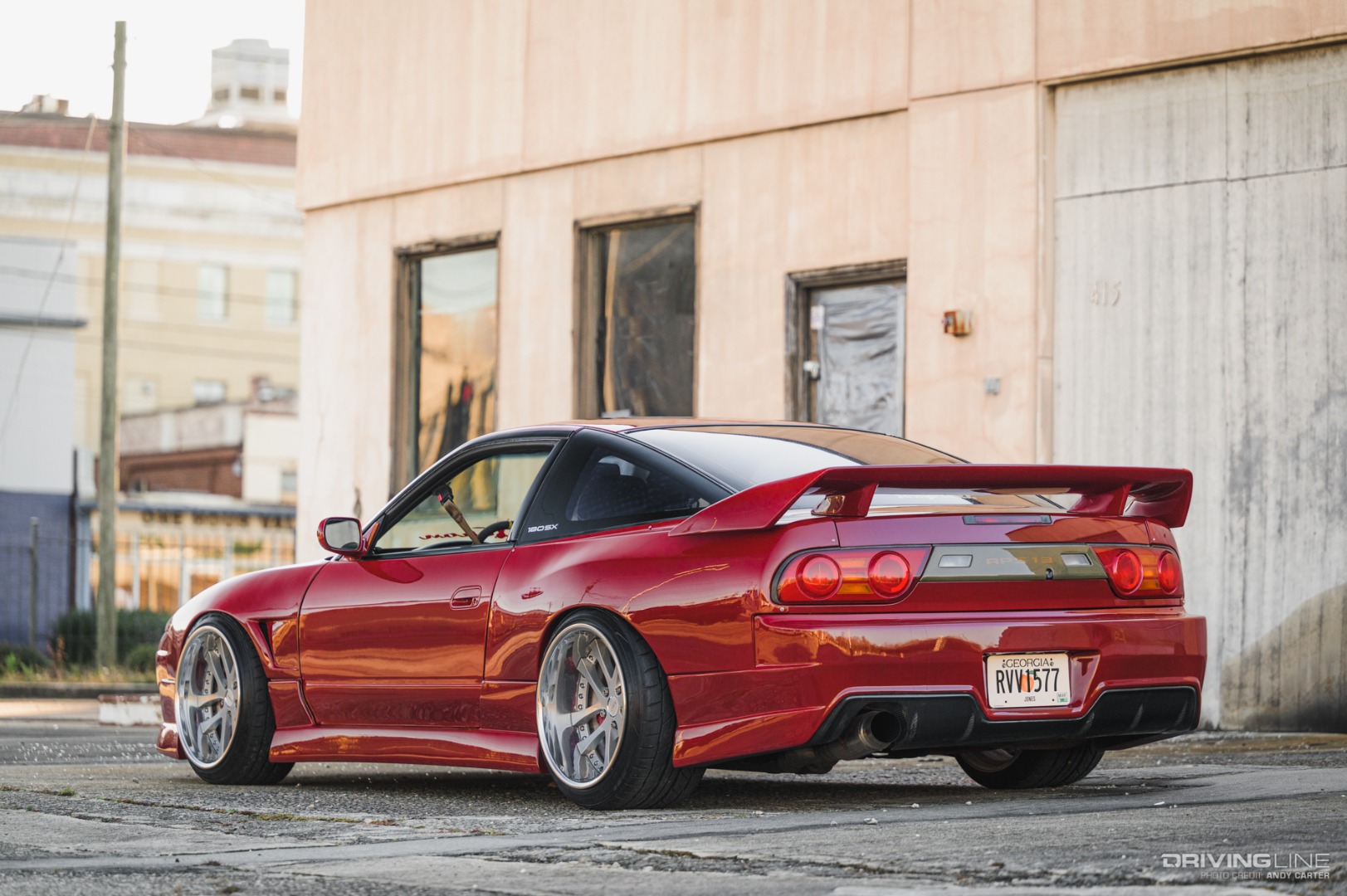 Nissan 240SX with V8 swap