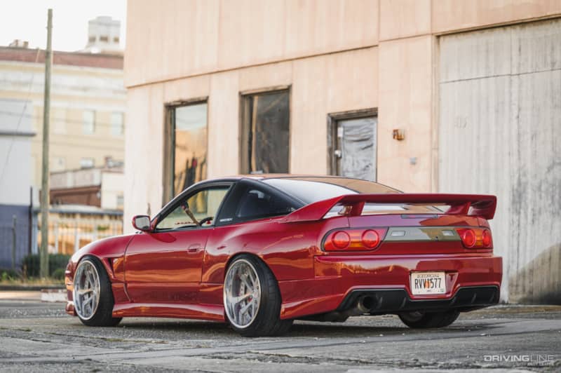 Nissan 240SX with V8 swap