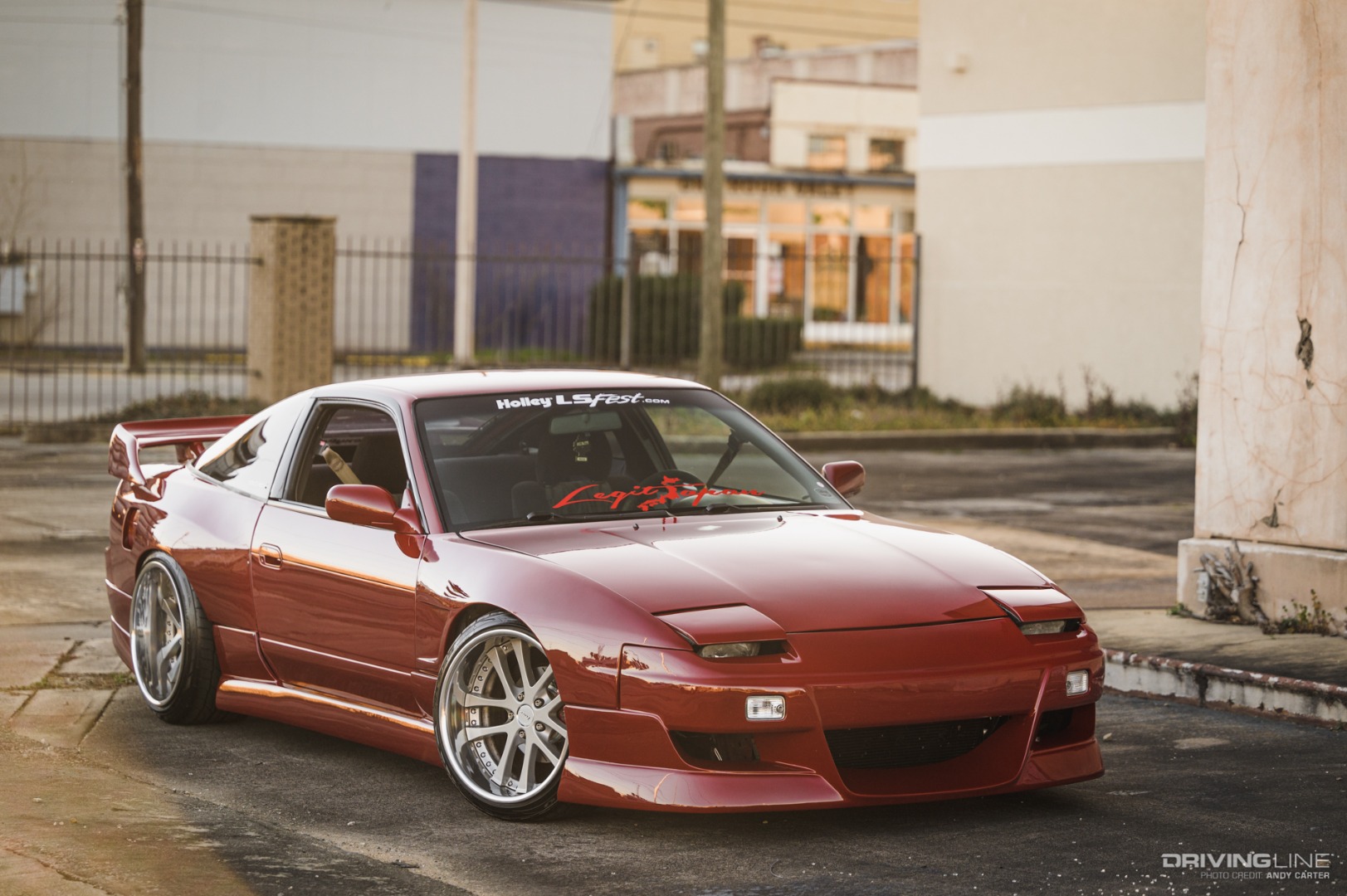 Nissan 240SX with Spirit Rei body kit