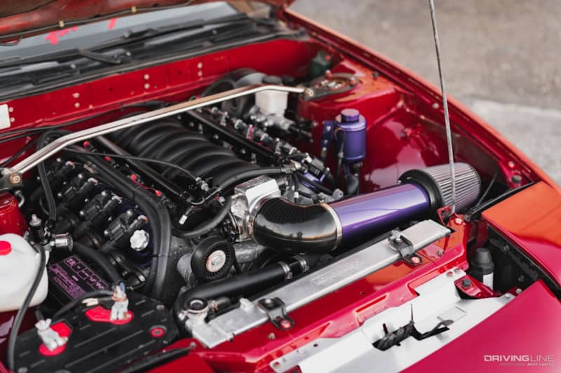 Chevy LS V8 in a Nissan 240SX