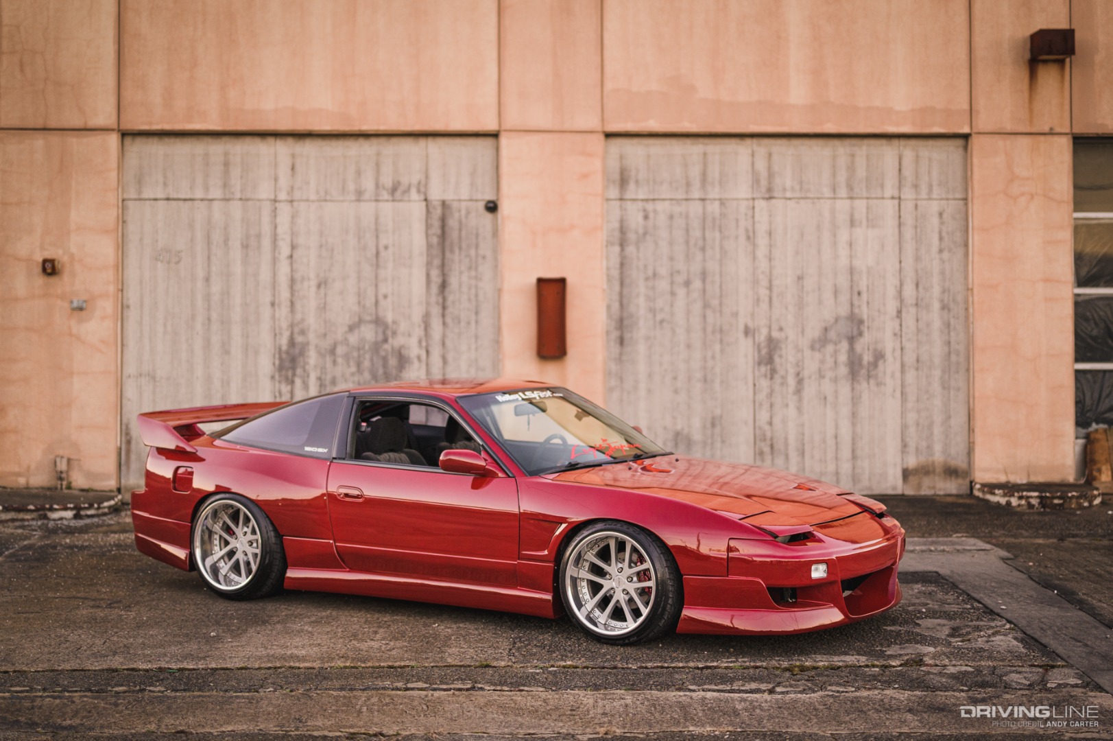 Nissan 240SX with V8 swap