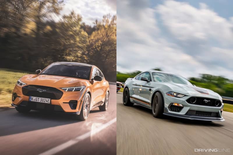 Mustang Mach-E vs Mach 1