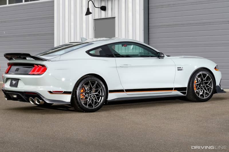 Mustang Mach 1 Side View