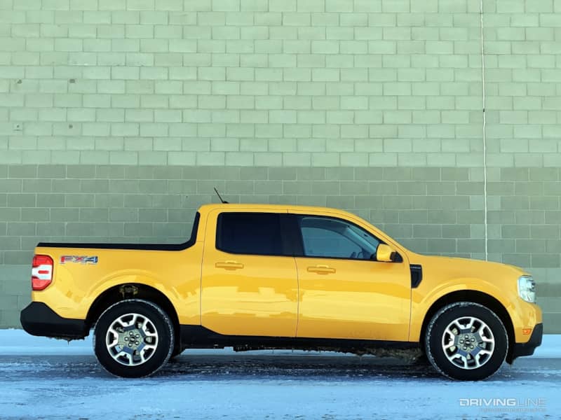 2022 Ford Maverick Lariat 2.0T AWD side profile