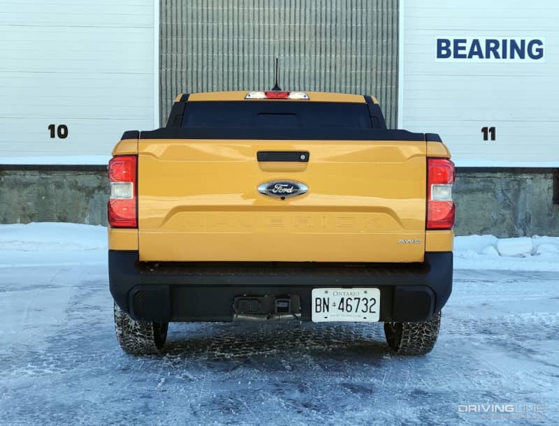 2022 Ford Maverick Lariat 2.0T AWD rear view