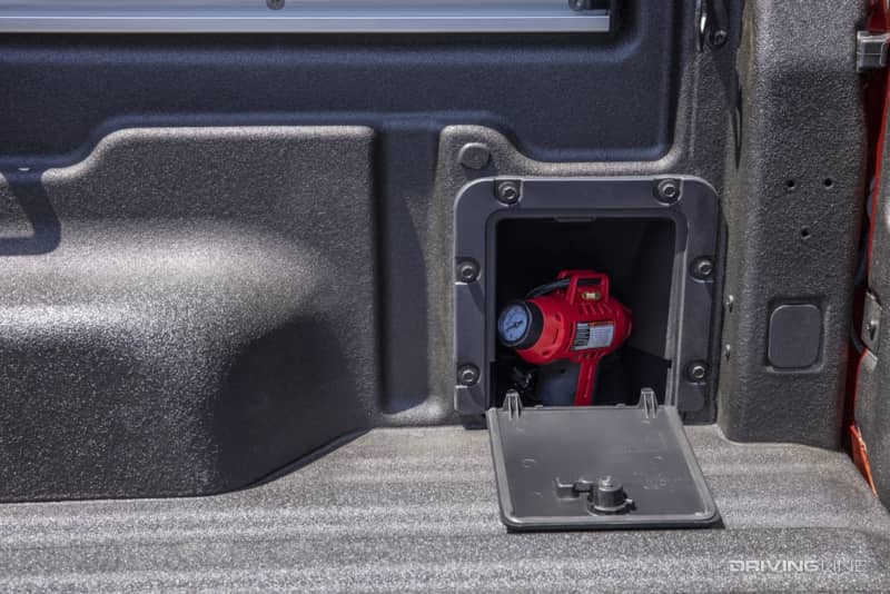 2022 Ford Maverick Lariat 2.0T AWD bed storage