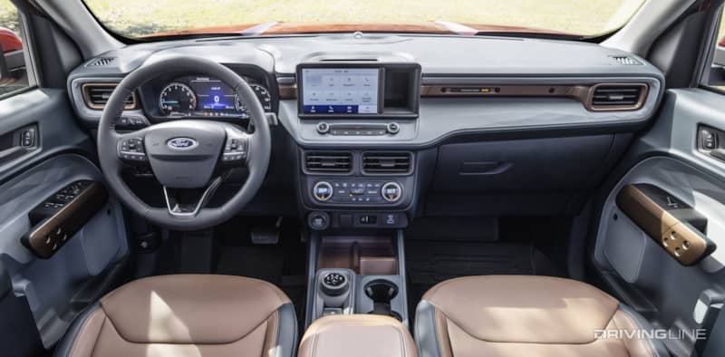 2022 Ford Maverick Lariat 2.0T AWD dashboard