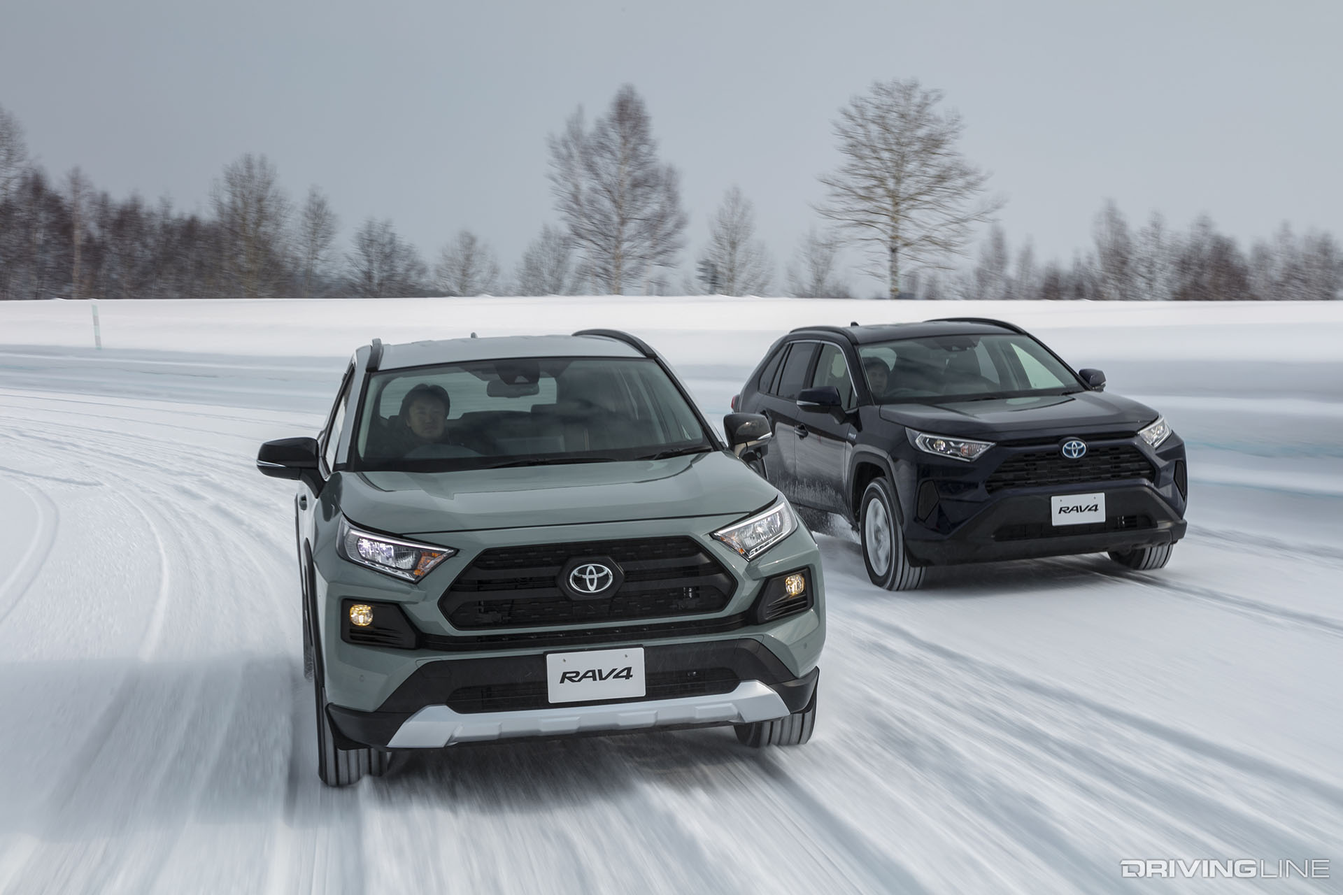 Toyota RAV4 Adventure on Snow