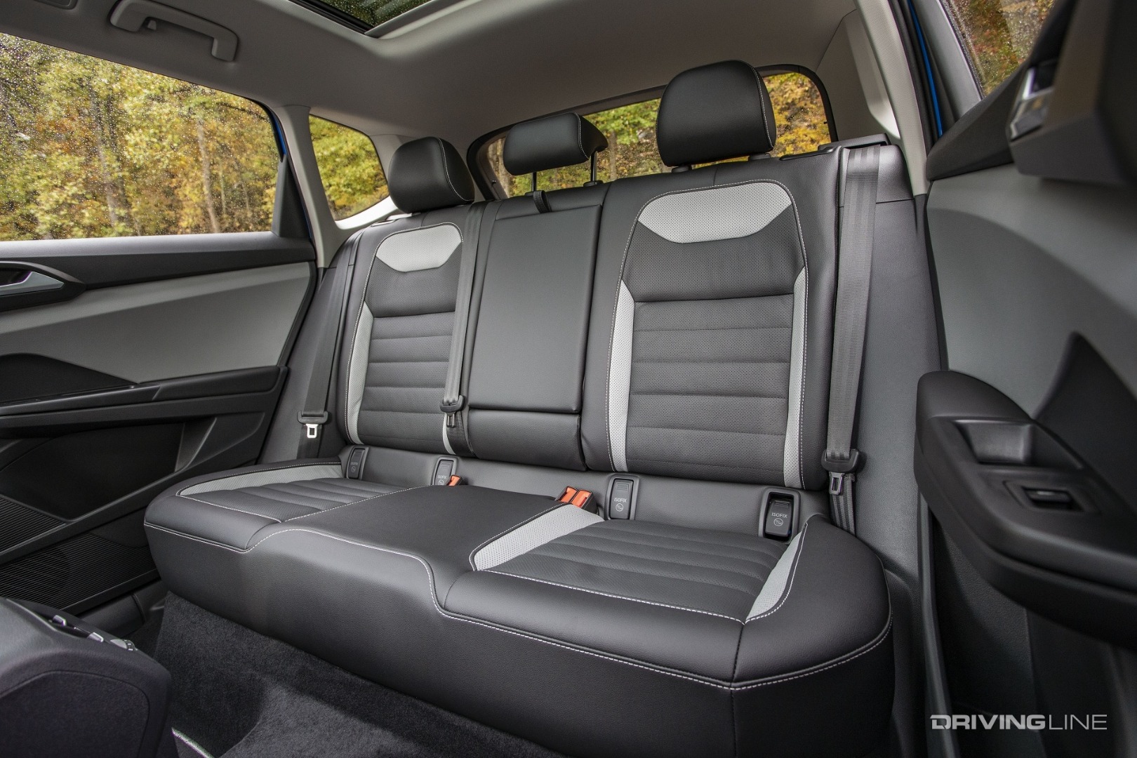 2022 Volkswagen Taos rear seat