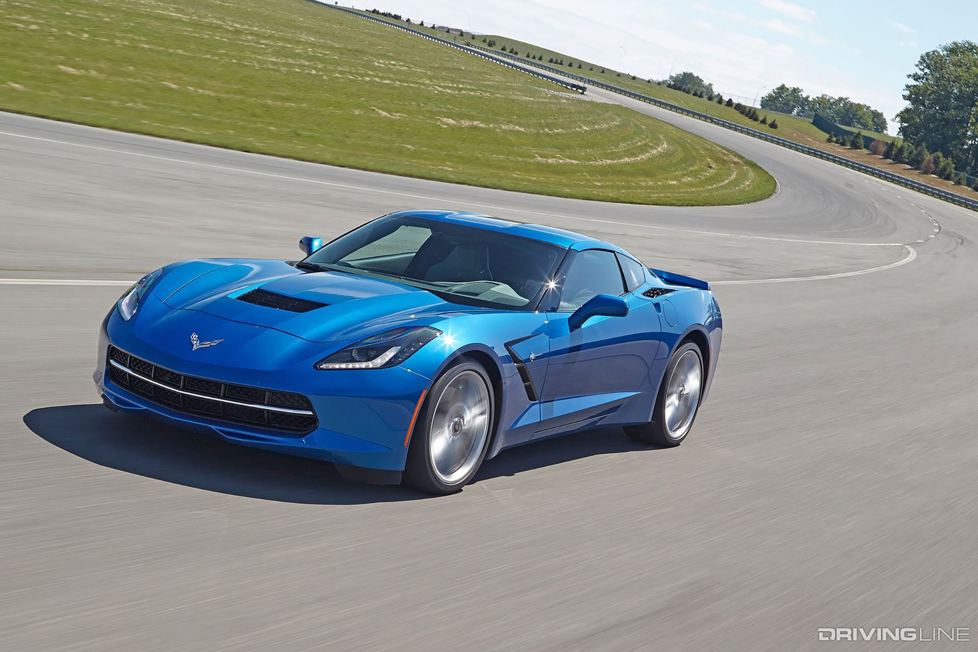 C7 Corvette Blue