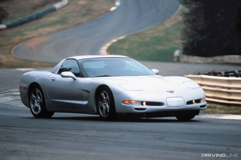 C5 Corvette on Track