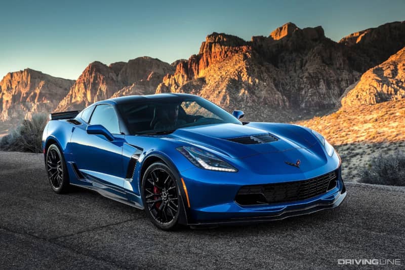 Corvette C7 Z06 Blue