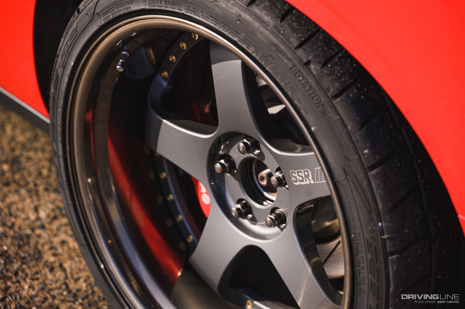 SSR Wheels on Dodge Hellcat