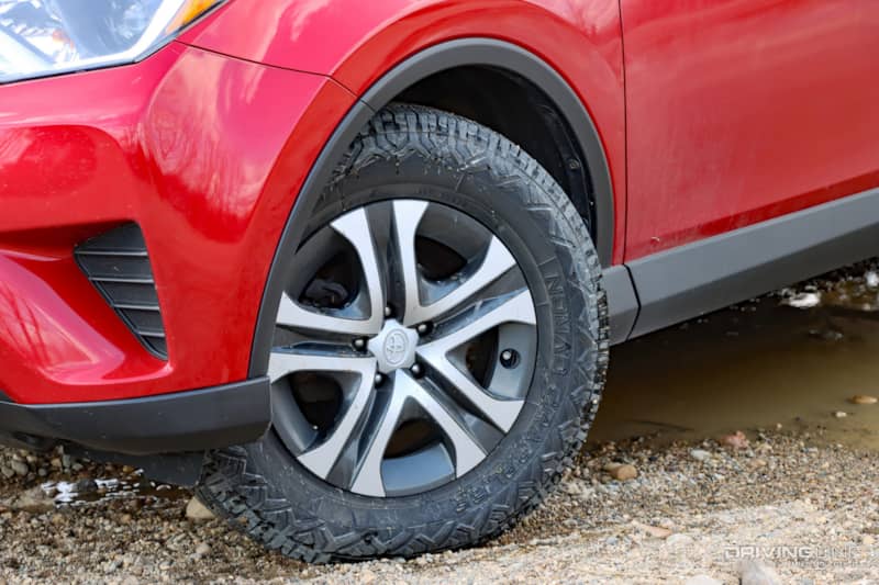 Creek Crossing with Nitto Nomad Grappler tires