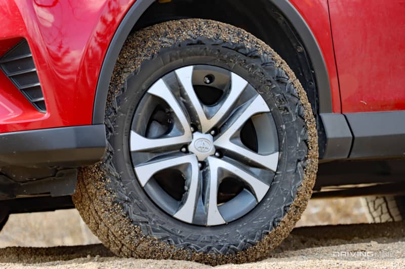 Sand Packed Crossover Terrain Nitto Nomad Grappler