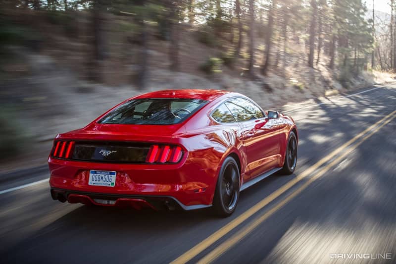 S550 Mustang EcoBoost Red