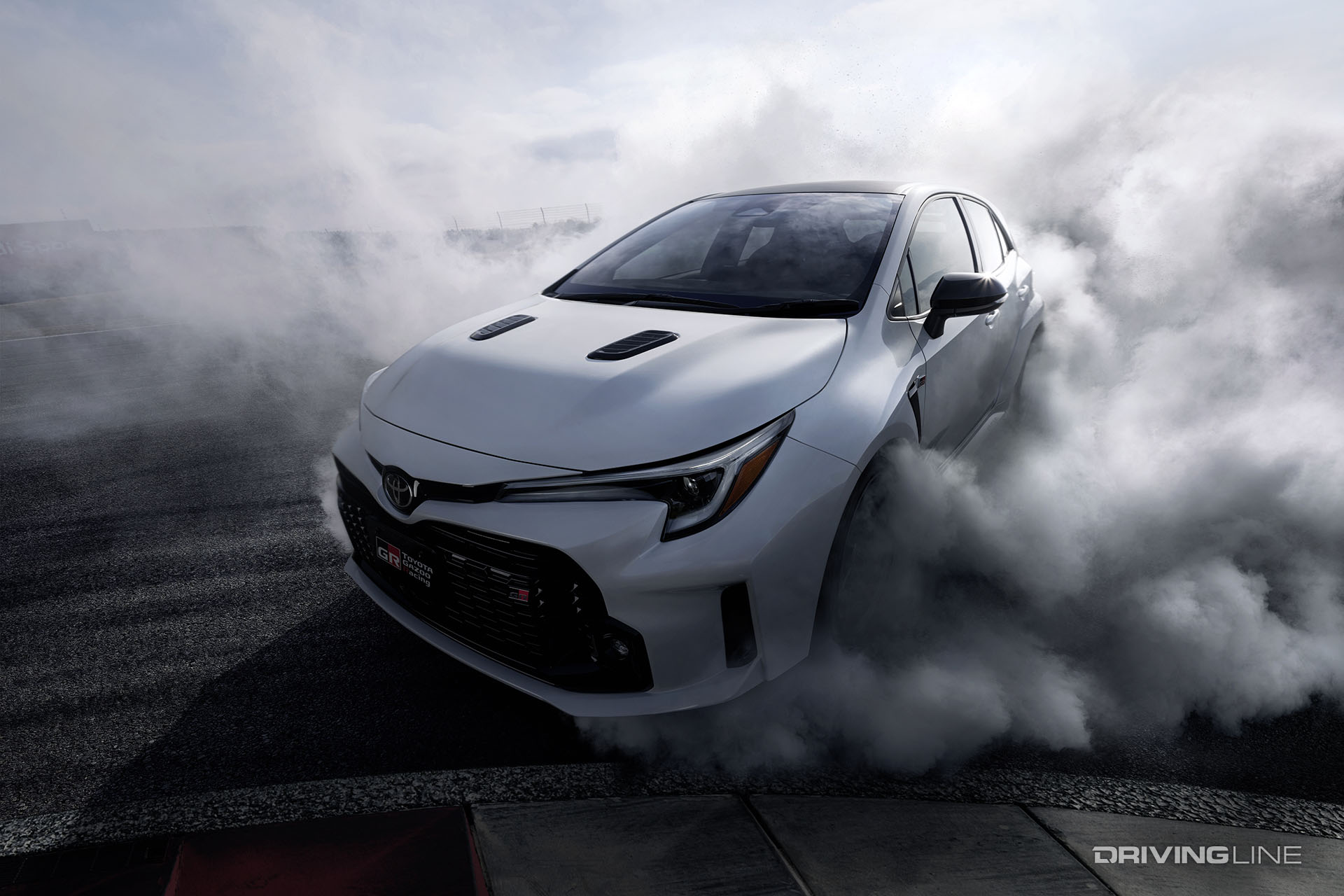 2023 Toyota GR Corolla Burnout
