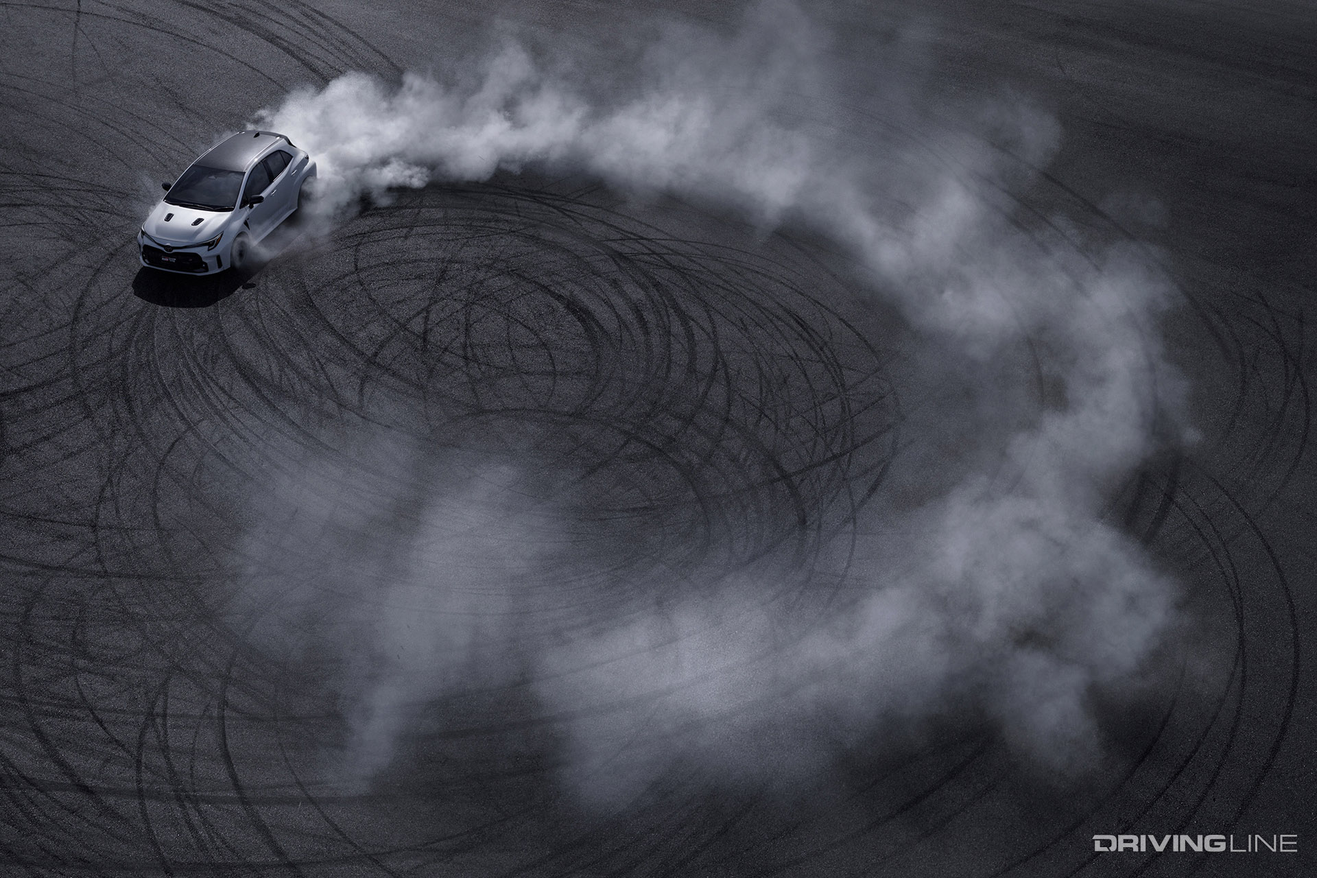 2023 Toyota GR Corolla Donuts