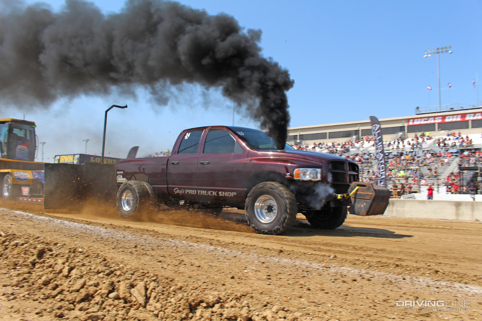 Cummins Diesel Truck Pull UCC on Nitto Mud Grappler Tires