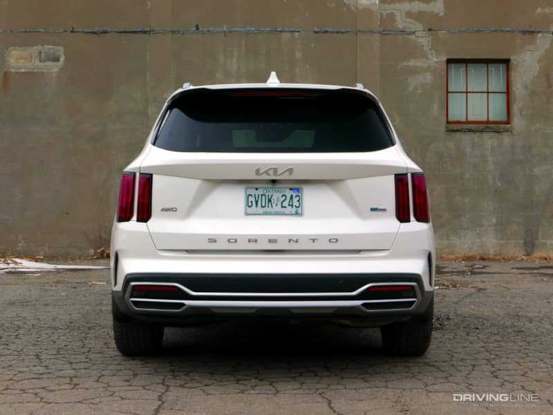 2022 Kia Sorento PHEV rear view