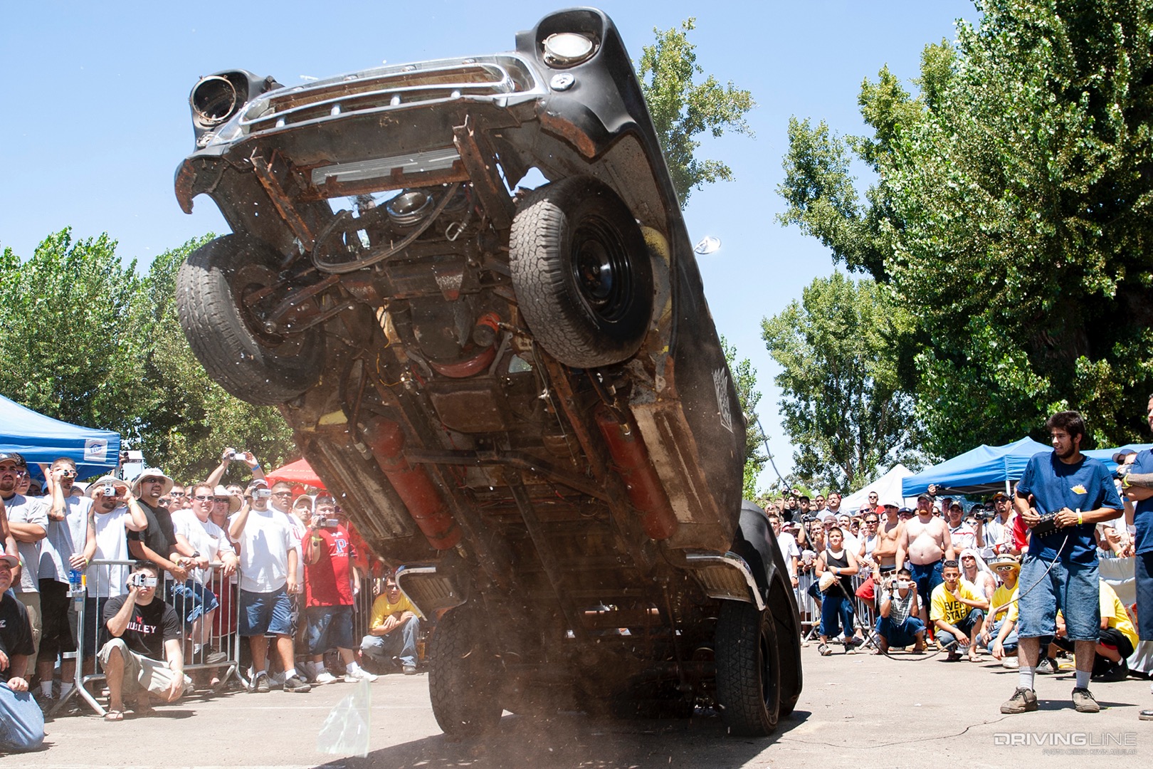 Classic Chevy Truck Hopping at KRZ River Run