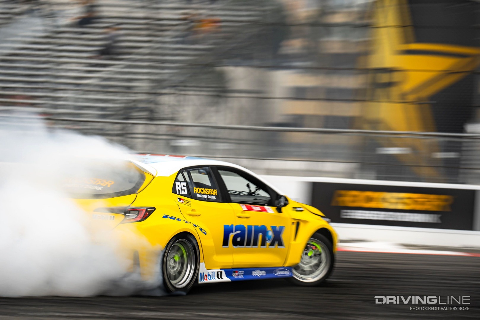 Team Nitto's Ryan Tuerck drifting with new 2022 Formula Drift Livery