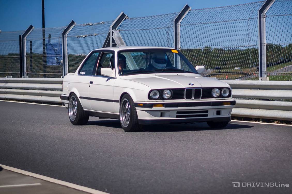 BMW 3 Series E30 on track