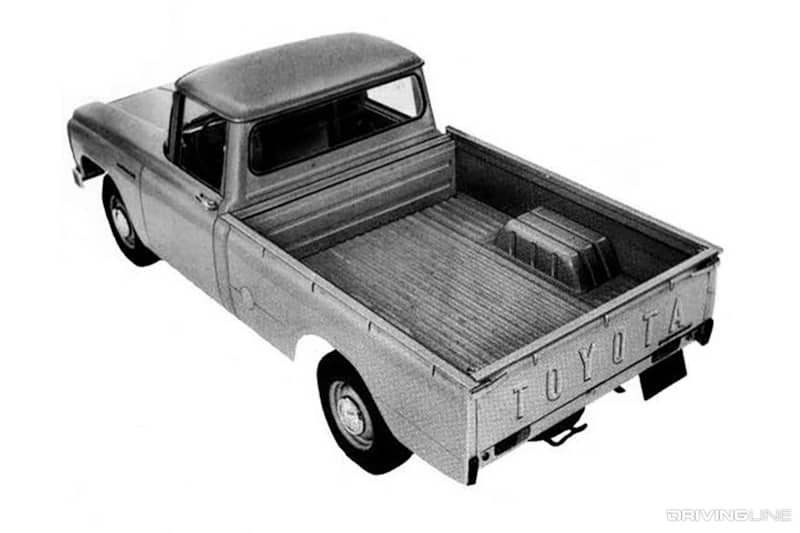 Toyota Stout Pickup Rear View