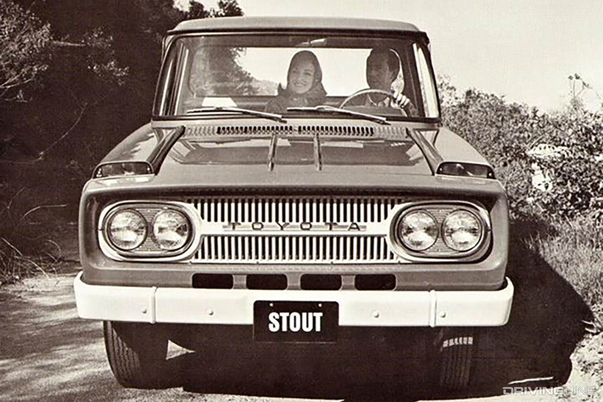 Toyota Stout Pickup 1960s Front View