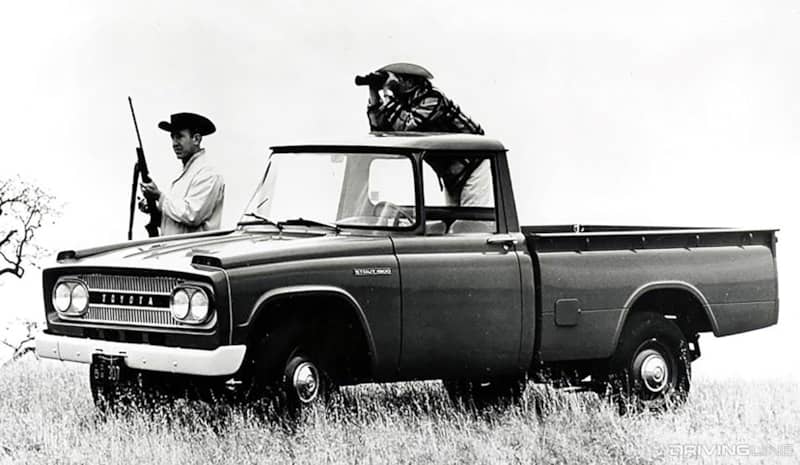Toyota Stout Pickup with Hunters