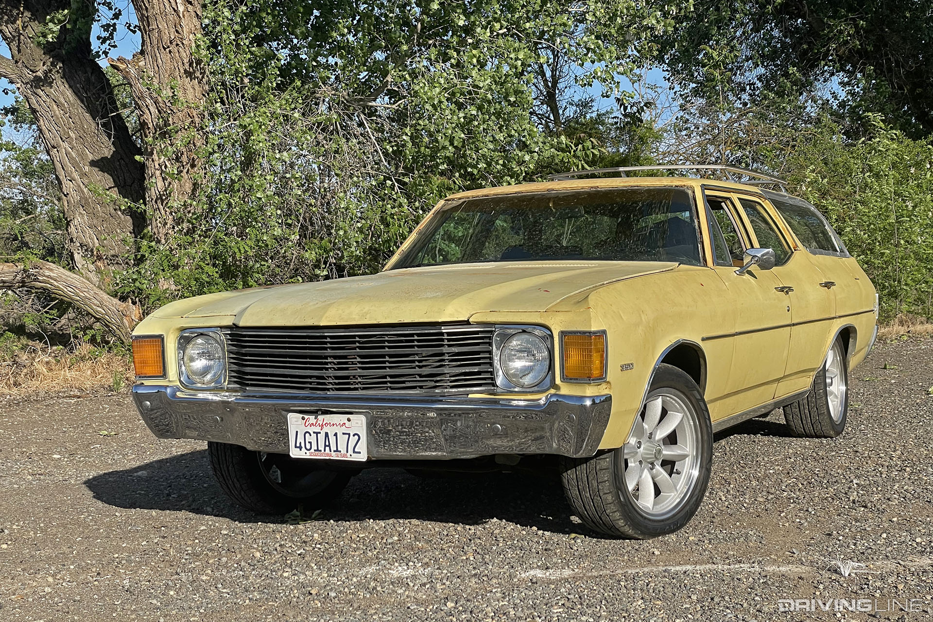 1972 Chevy Chevelle Wagon on Nitto NT55 G2 Tires